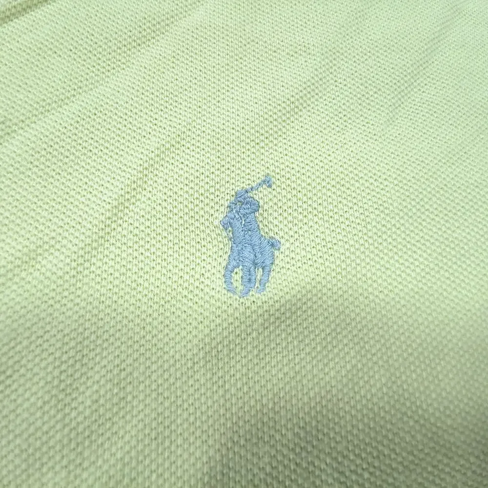 Polo by Ralph Lauren Short Sleeve Collared Polo Shirt Mens Size Large L Green